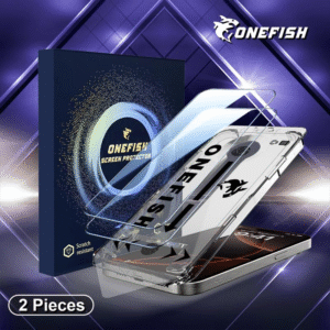 [2pcs] one fish luxury privacy screen protector for iphone,samsung